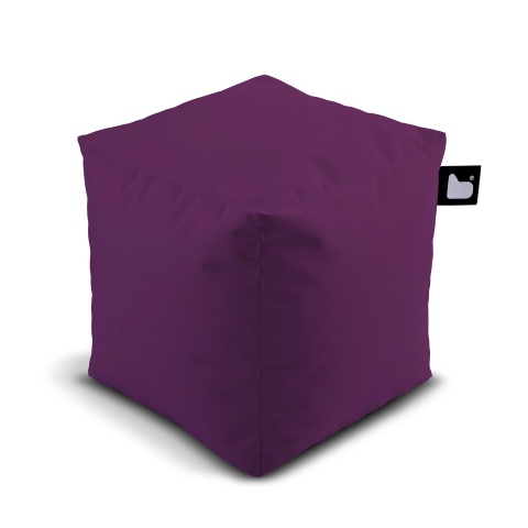 Bean Bag Cube in Berry by Eden Commercial Furniture