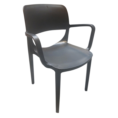 Crocus Armchair In Anthracite by Eden Commercial Furniture