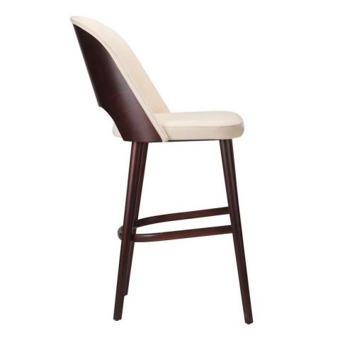 Modena Cut Out Stool Veneered Back
