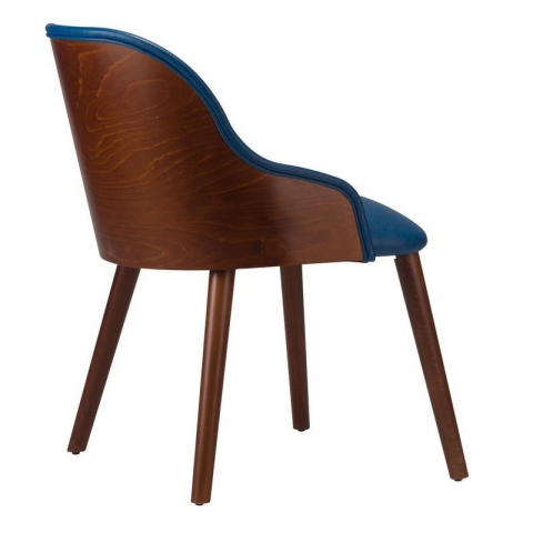 Pisa Armchair With Veneered Back from Eden Commercial Furniture
