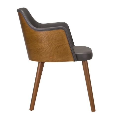 Palermo Armchair Veneered Back