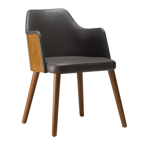 Palermo Armchair Veneered Back Palermo Armchair Veneered Back by Eden Commercial Furniture