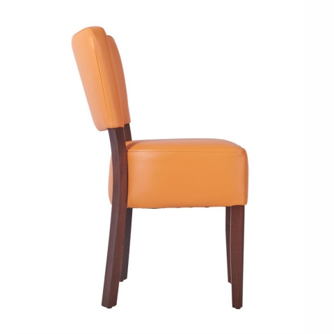 Reubens Chair in Walnut and Ochre