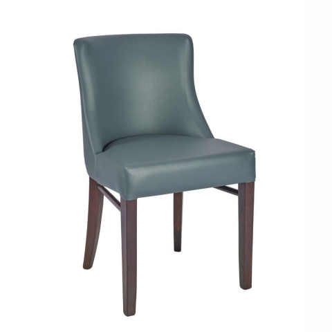 Arbroath Chair In Walnut and Grey from Eden Commercial Furniture