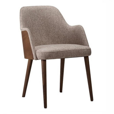 Piran Armchair With Vennered Back from Eden Commercial Furniture