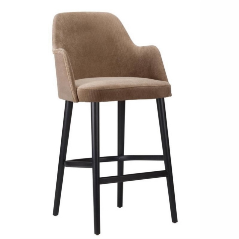 Piran High Stool Fully Upholstered by Eden Commercial Furniture